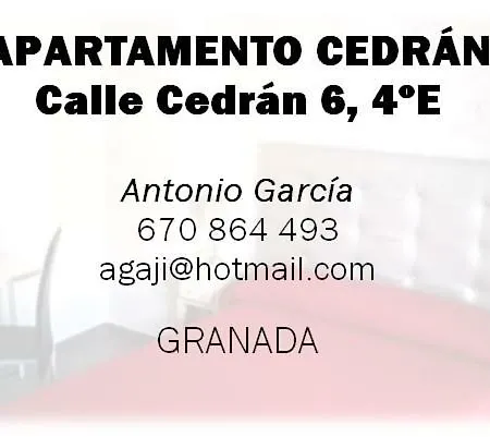 Cedran Apartment Granada