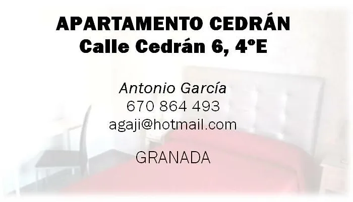 Cedran Apartamento Granada
